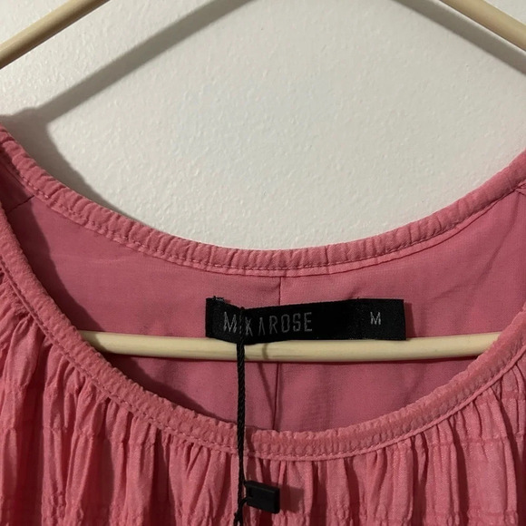 Mikarose Serena  Flamingo Pink Dress - Picture 5 of 5